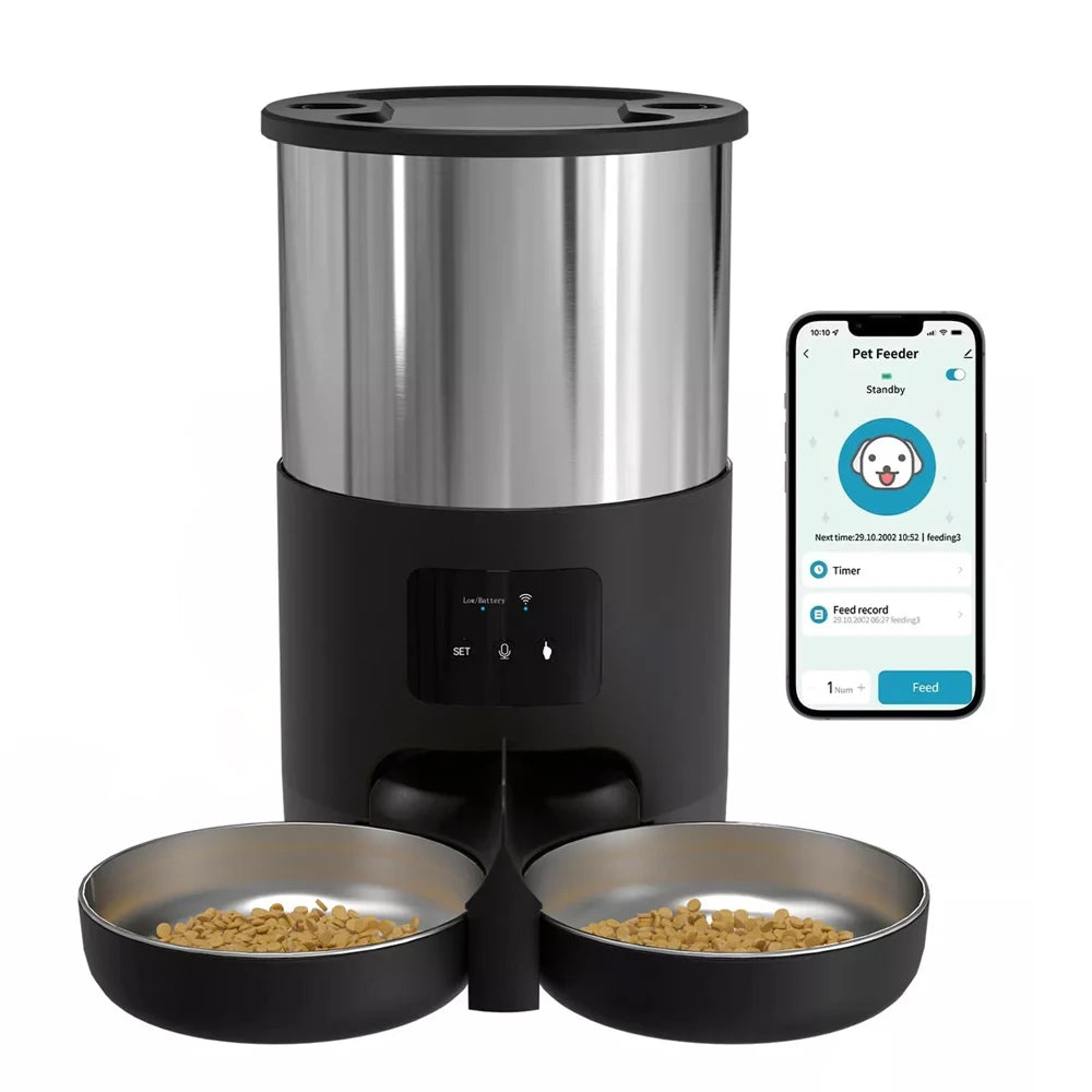 4L Smart Pet Feeder Dispenser