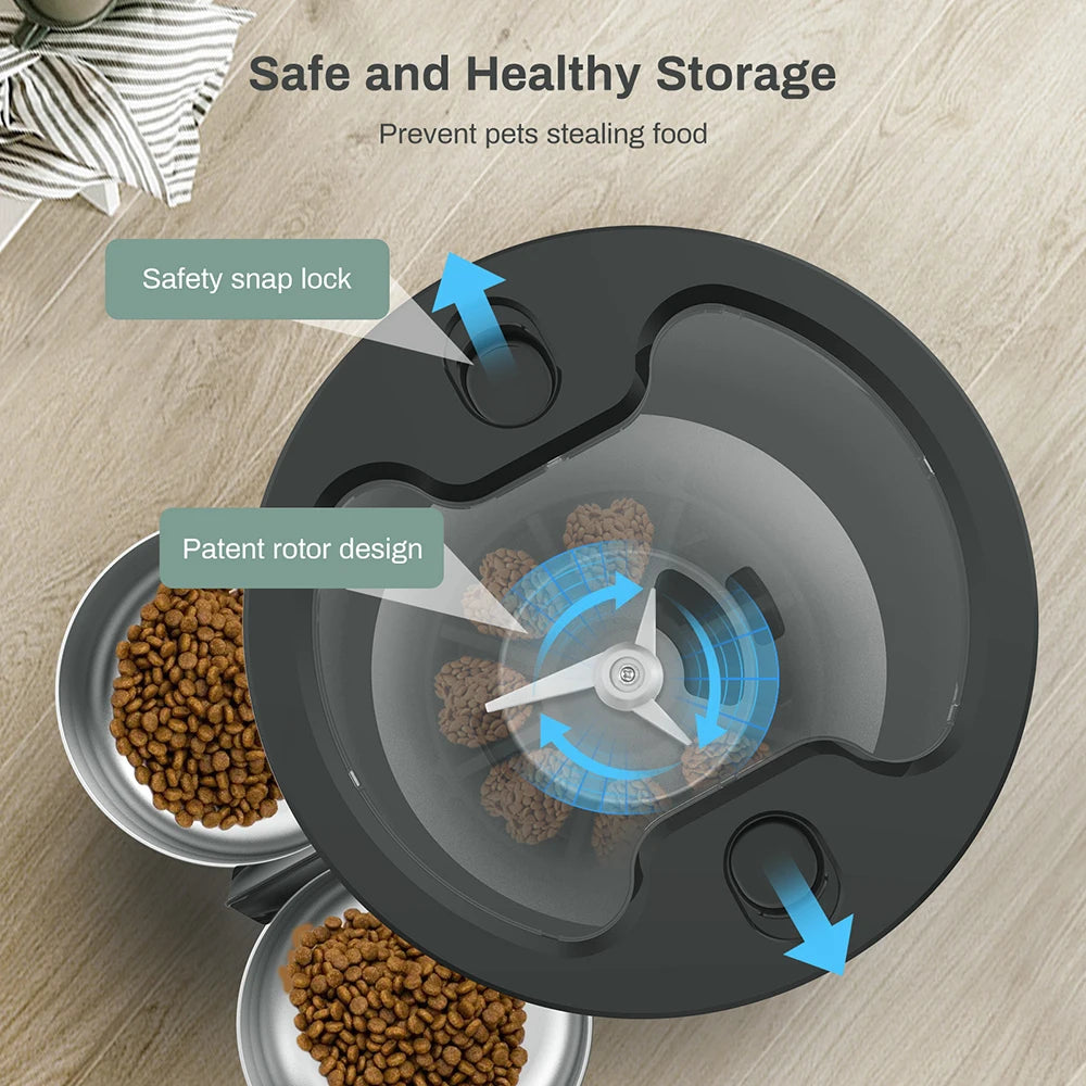 4L Smart Pet Feeder Dispenser