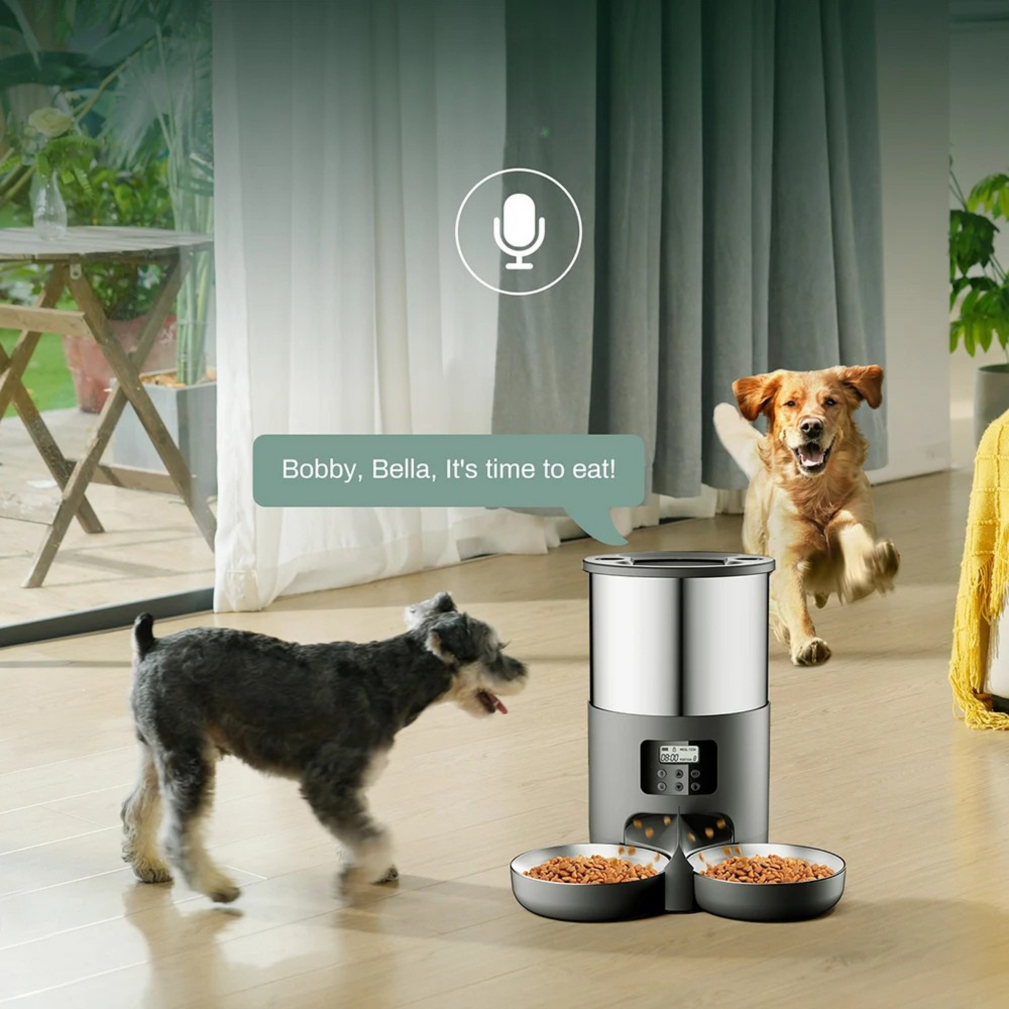 4L Smart Pet Feeder Dispenser