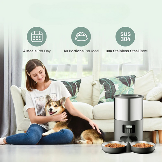 4L Smart Pet Feeder Dispenser